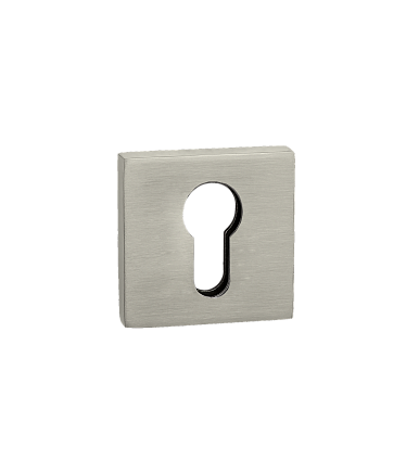 Накладки на ключевой цилиндр Накладка под цилиндр RENZ на квадратном основании ET 03 MSN 